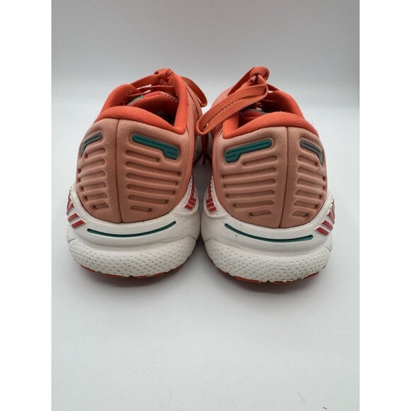 Brooks Adrenaline GTS 22 Women’s 7.5 B Coral Orange Running Shoes Sneakers - Picture 8 of 10